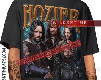 Hozier Shirt, Lord Of The Rings Hozier Aragon Shirt, Hozier Funny Meme Shirt, Vintage Hozier Shirt, Hozier Fan Gift, Hozier T-Shirt