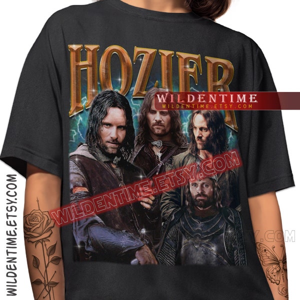 Hozier Shirt, Lord Of The Rings Hozier Aragon Shirt, Hozier Funny Meme Shirt, Vintage Hozier Shirt, Hozier Fan Gift, Hozier T-Shirt