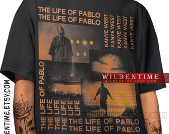 Das Leben von Pablo T-Shirt, Kanye West Shirt, Kanye T-Shirt, Vintage Reaper Kanye West Tour Shirt, Das Leben von Pablo Shirt