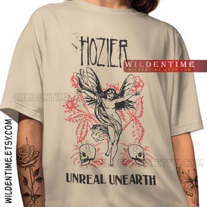 Vintage Hozier Unreal Unearth Shirt, Music No Grave Can Hold My Body Down Shirt Gift for Hozier Fan, Unreal Unearth Album