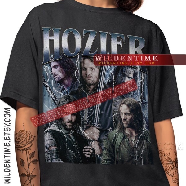 Hozier Funny Meme Shirt, Lord Of The Rings Hozier Aragon Shirt, Hozier Shirt, Vintage Hozier Shirt, Hozier Fan Gift, Hozier T-Shirt