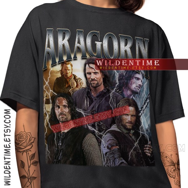 Vintage Style A.ragorn Shirt, Retro Aragorn Shirt, Vintage 90s Grapic Tee, Gift For Fan Shirt, L.ord of the Ri.ngs shirt