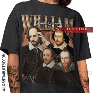 Retro William Shakespeare Shirt, William Shakespeare Tshirt, William Shakespeare T-shirt, William Shakaspeare T shirt