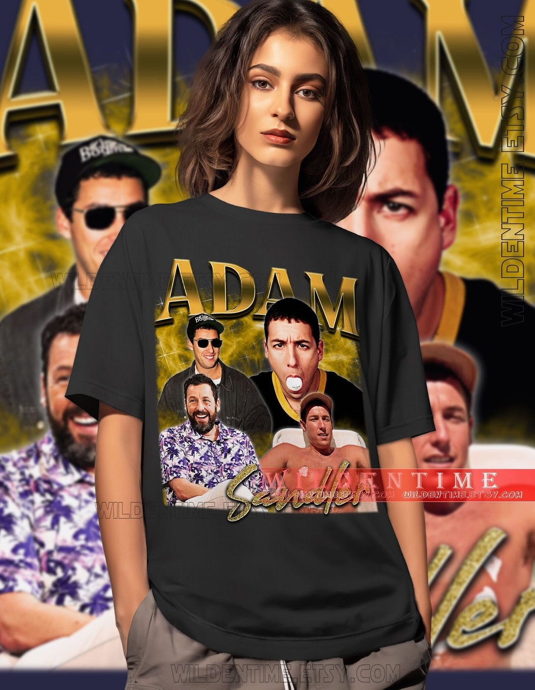 Retro Adam Sandler Shirt, Adam Sandler Vintage T-shirt, Adam Sandler ...