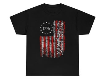 We The People 1776 Patriotic America Shirt, we the people Flag Shirt, Vintage USA Flag 1776 T-shirt