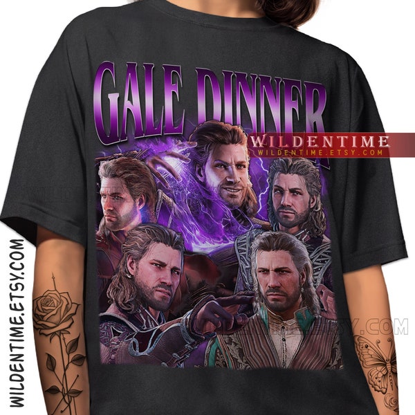Limited Gale Dinner Shirt, Baldurs Gate Girl Dinner Shirt, BG3 Shadowheart Shirt