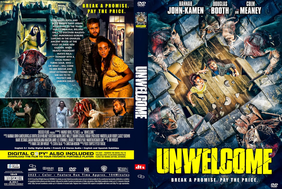 Unwelcome 2023 DVD Cover Printable Cover Only - Etsy Norway