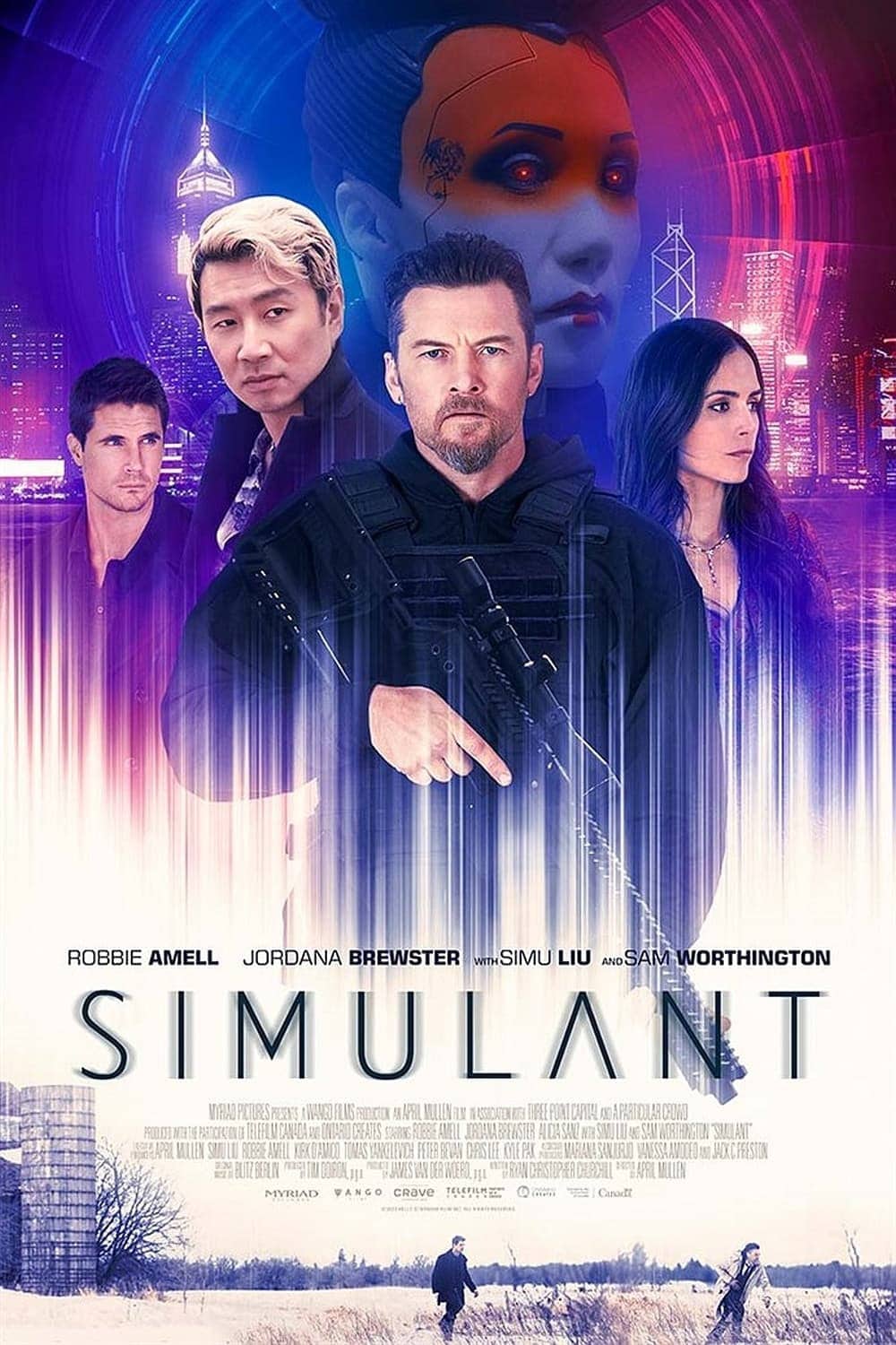 Simulant 2023 Movie Posters Digital Download 5 Printable Etsy Australia