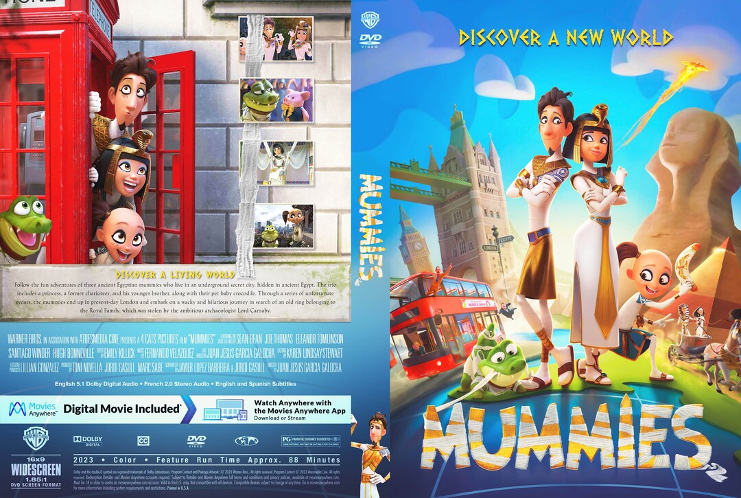 Mummies 2025 DVD Cover Printable Cover Only Etsy Hong Kong