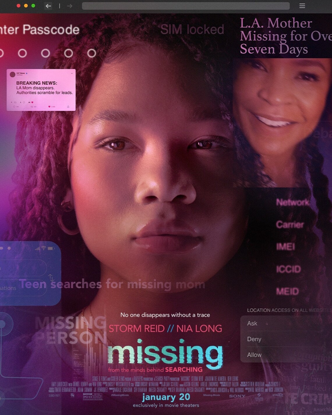 Missing 2023 Movie Posters Digital Download 5 Printable Etsy