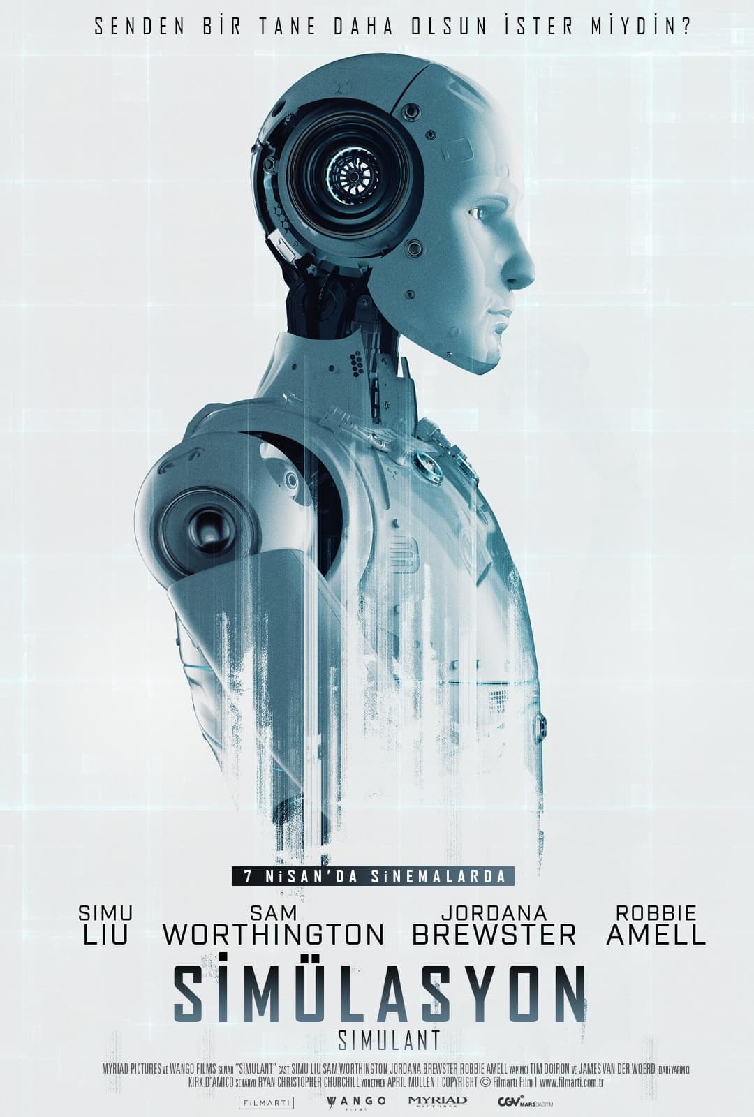 Simulant 2023 Movie Posters Digital Download 5 Printable Etsy Australia