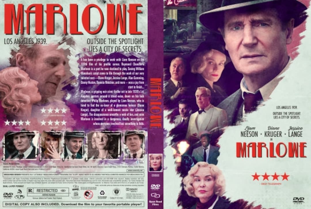 Marlowe 2022 1 Bluray and 1 DVD Cover Printable Covers Etsy