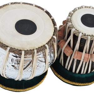Padded Bag Hammer SAI TRADERS Tabla Drum Set Concert Quality Sheesham Dayan Tuneable To C# Book Double Color 2.5Kg Copper Bayan Cushions & Cover Padded Bag Hammer SAI TRADERS Tabla Drum Set Concert Quality Sheesham Dayan Tuneable To C# Book Double Color 2.5Kg Copper Bayan Cushions & Cover