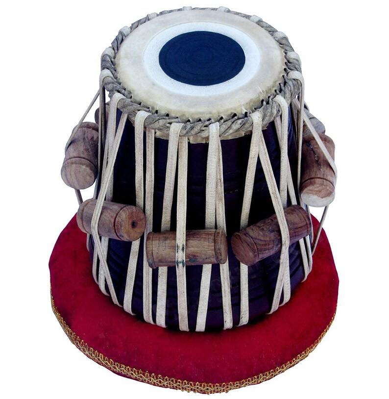 SAI TRADERS Tabla Drum Set Concert Quality 2.5kg Copper Etsy