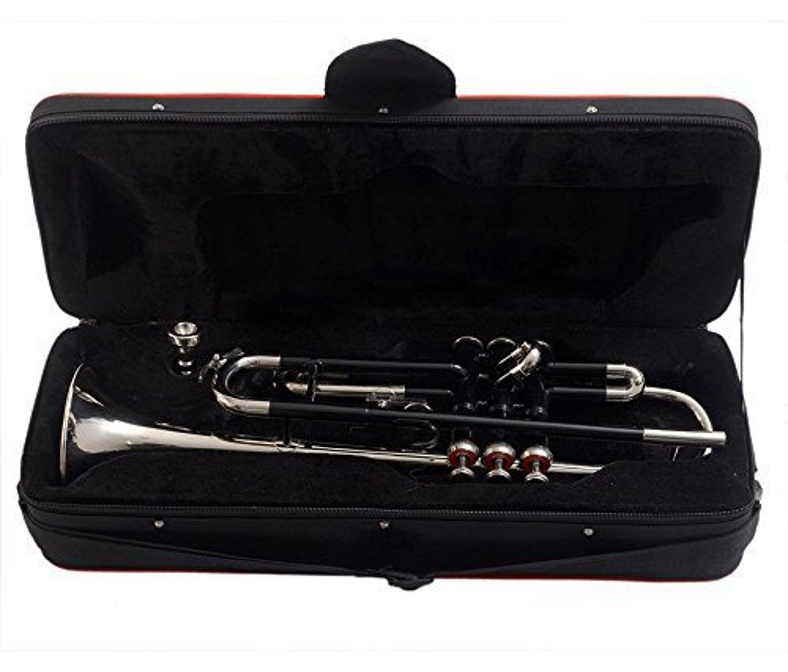 Trumpet Bb Black Nickel With Case Mouthpiece Etsy