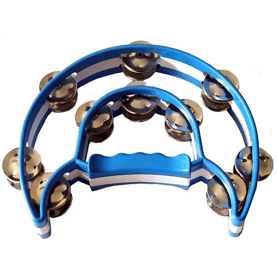 Pro Half Moon Tambourine Double Cutaway Double Cutaway Tambourine With 