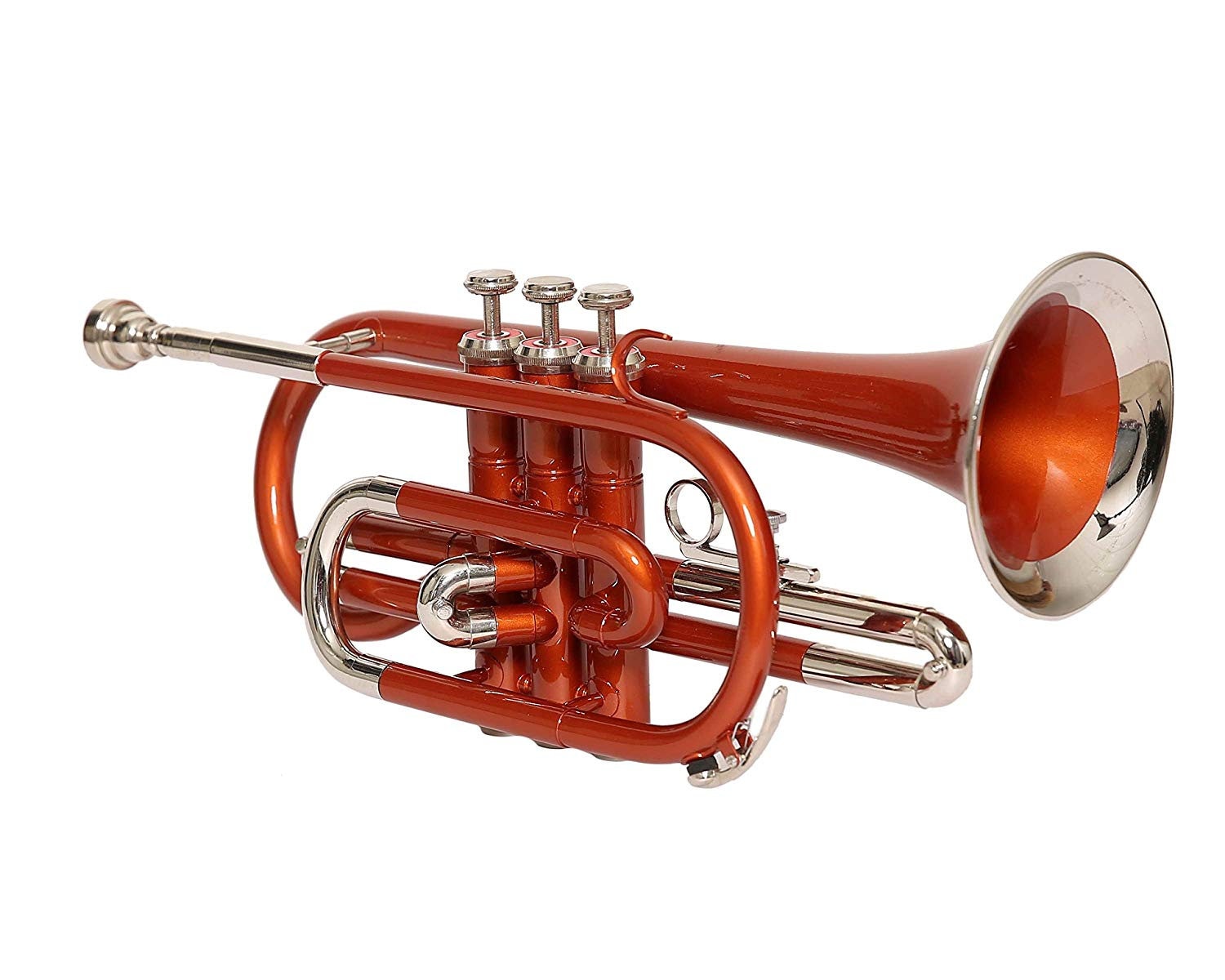 Trumpet Bb Flat Orange Nickel With Hard Case Etsy UK
