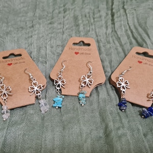 Earrings clover