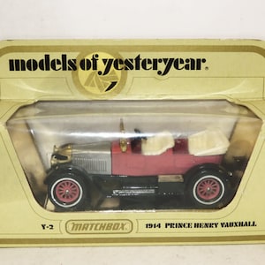 Matchbox Models of Yesteryear 1914 Prince Henry Vauxhall