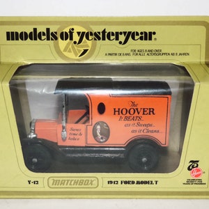 Matchbox Models of Yesteryear 1912 Ford Model T Hoover