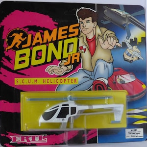 ERTL James Bond Jr S.C.U.M. Helicopter No. 1385