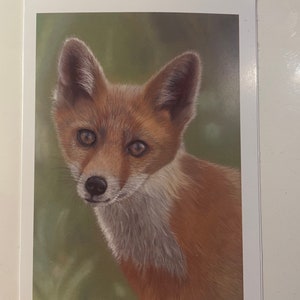 Grußkarte Fuchs