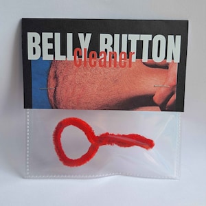 Belly Button Cleaner Novelty Gag Gift: Funny Office Exchange Present