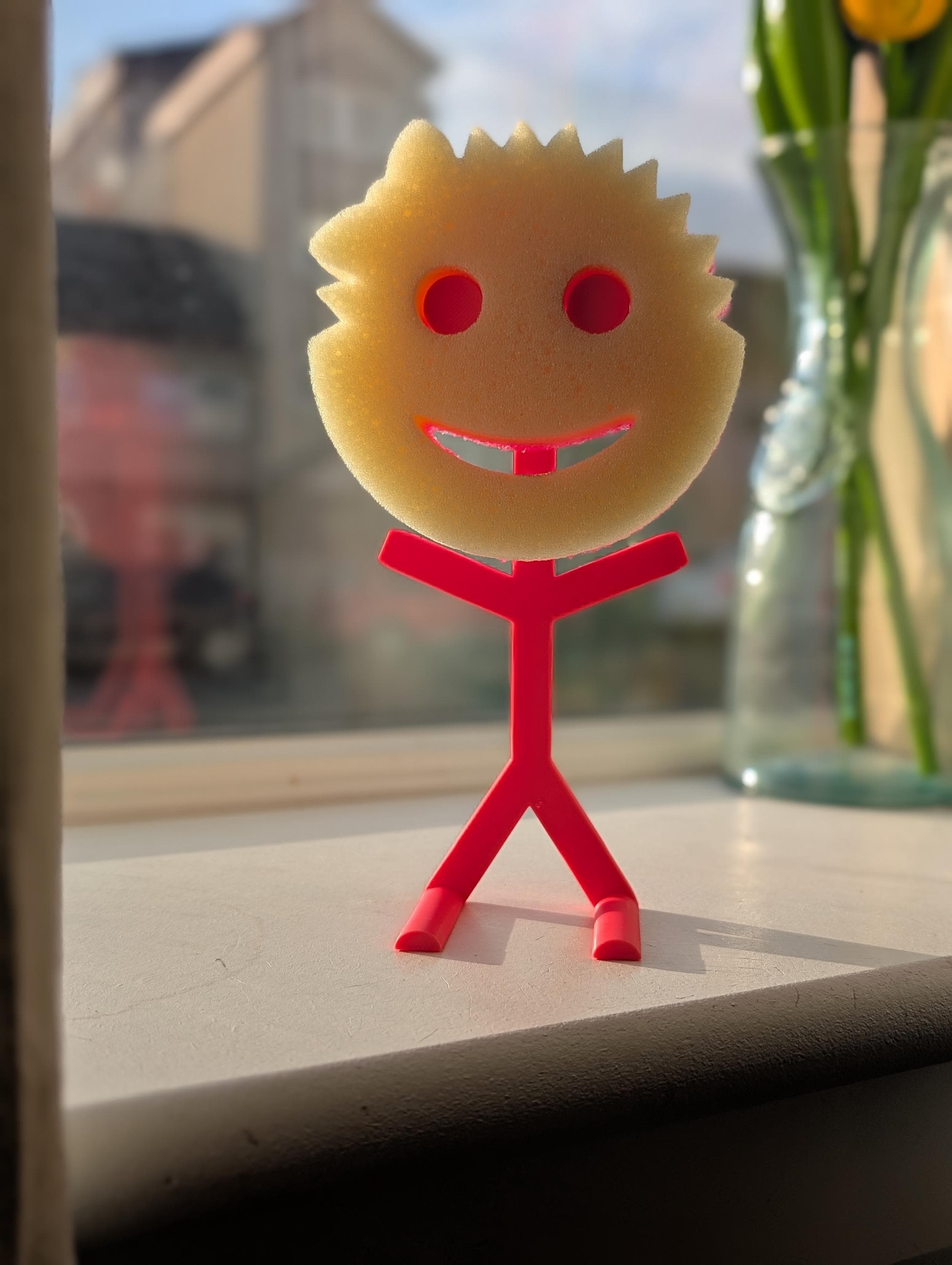3D Printed Sponge Holder for Scrub Daddy or Scrub Mommy | Funny