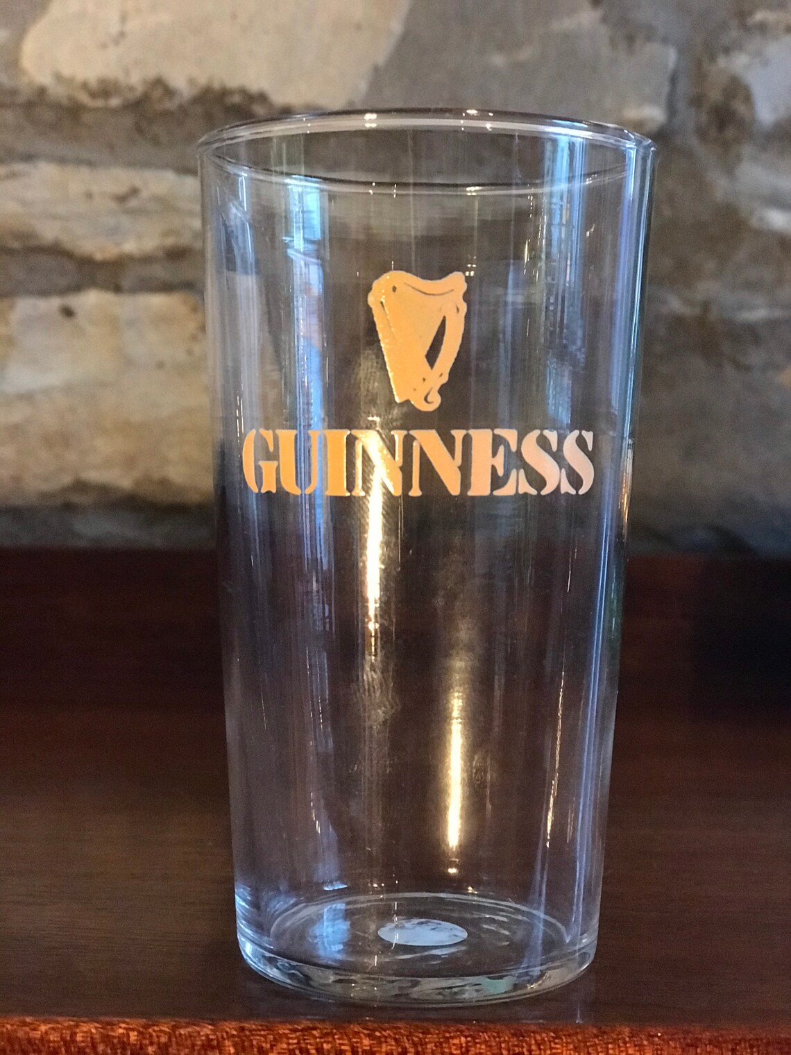 Guinness HALF pint glasses Etsy