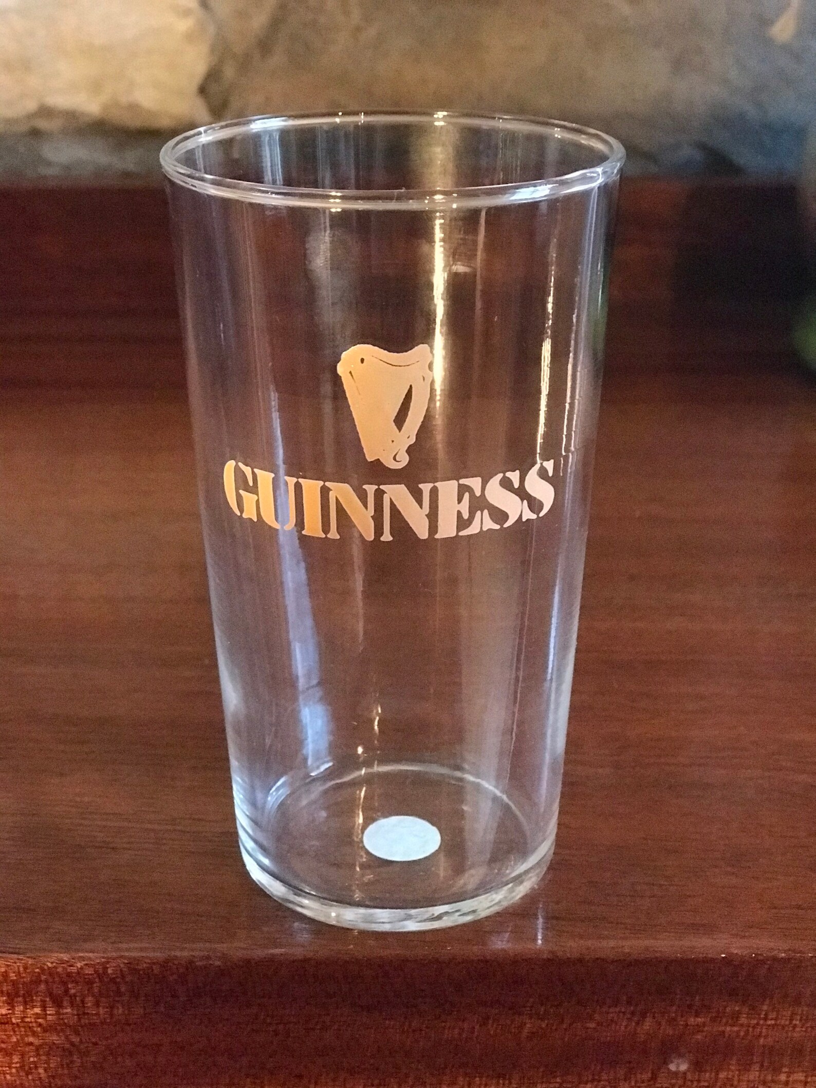 Guinness HALF pint glasses Etsy