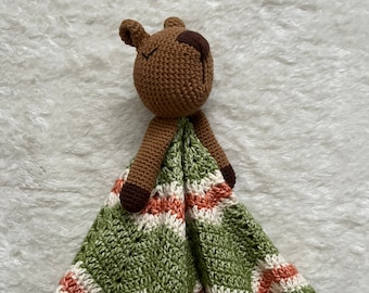 Carlos the Capybara Crochet Comforter Pattern