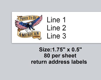 Eagle Return Address - Etsy