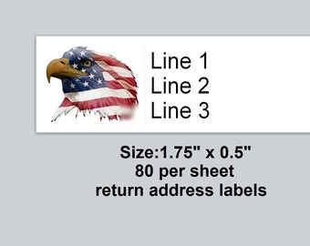 Eagle Return Address - Etsy