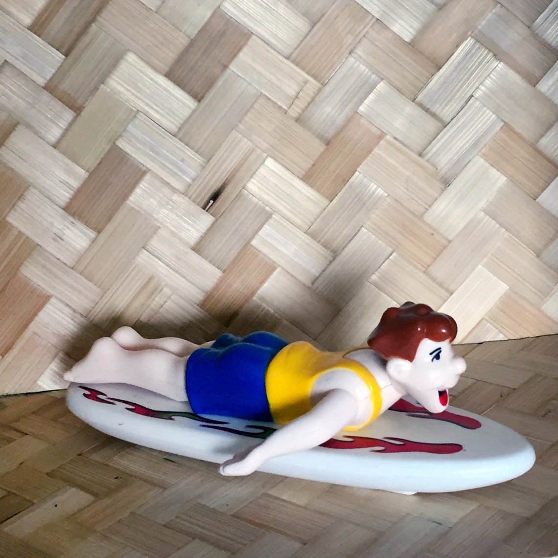 Paddling Surfer Water Toy Etsy