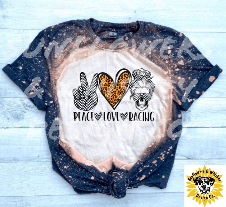 bleached racing shirts