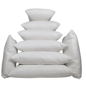 Feather Down Pillow Inserts Cushion Custom Size Insert Karate Chop Handmade 95/5 Popular Sizes 14x20 16x24 16x16 16x36 18x18 20x20 22x22 image 4