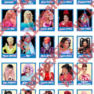 Drag Queen/King/Performer Guess Who **Digital Download** cards