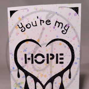 j-hope "In the Soop" Inspirado tarjeta en blanco