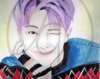 RM watercolor print 4x6