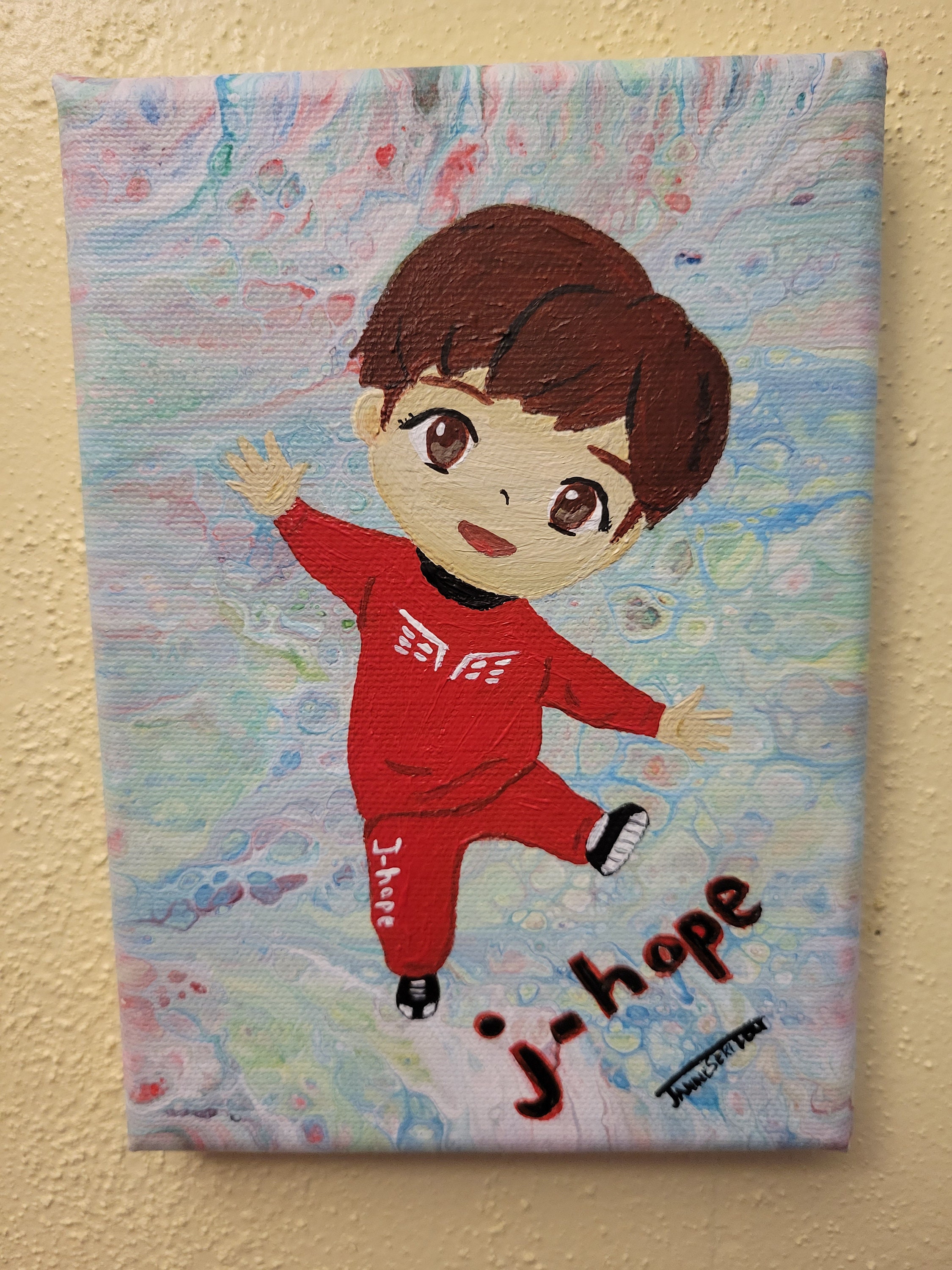 BTS TinyTAN Official Authentic Goods DIY Painting + Tracking