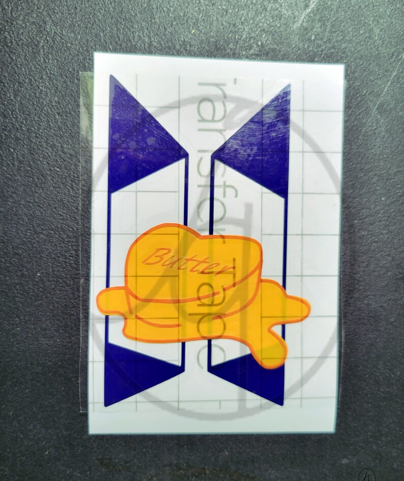 BTS Butter Logo Vinyl Decal Etsy