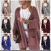 Knit Cardigan(Cotton 85%), Knit Sweater, Chunky Cardigan, Cozy  Cardigan, Oversize Cardigan, Oversize For  XS-S-M-L Sizes, SUITABLE XL-2XL 