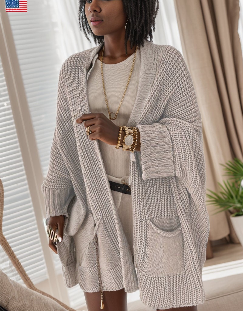Long open front cardigan shop
