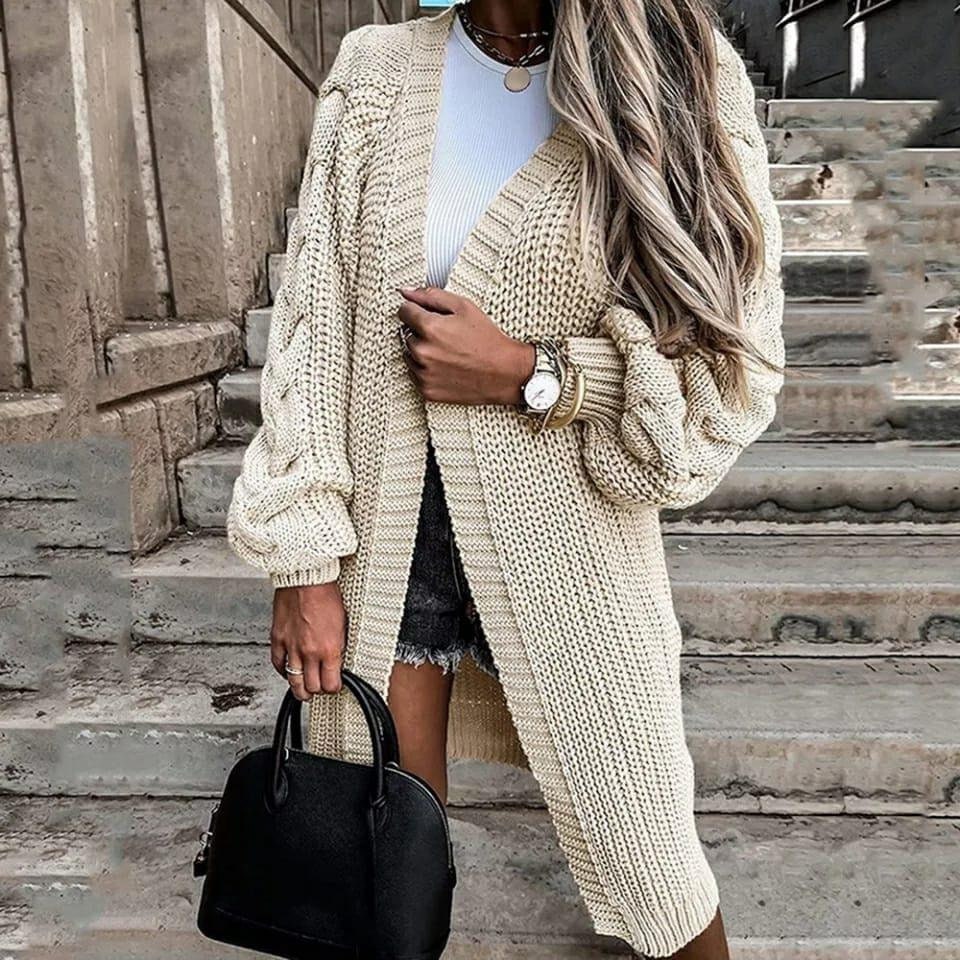 Long Knitted Cardigan for Women Long Sweater for Women Knit - Etsy