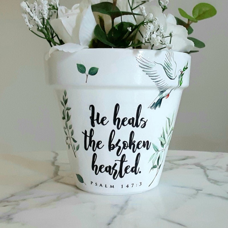 Bible Verse Planter - Etsy