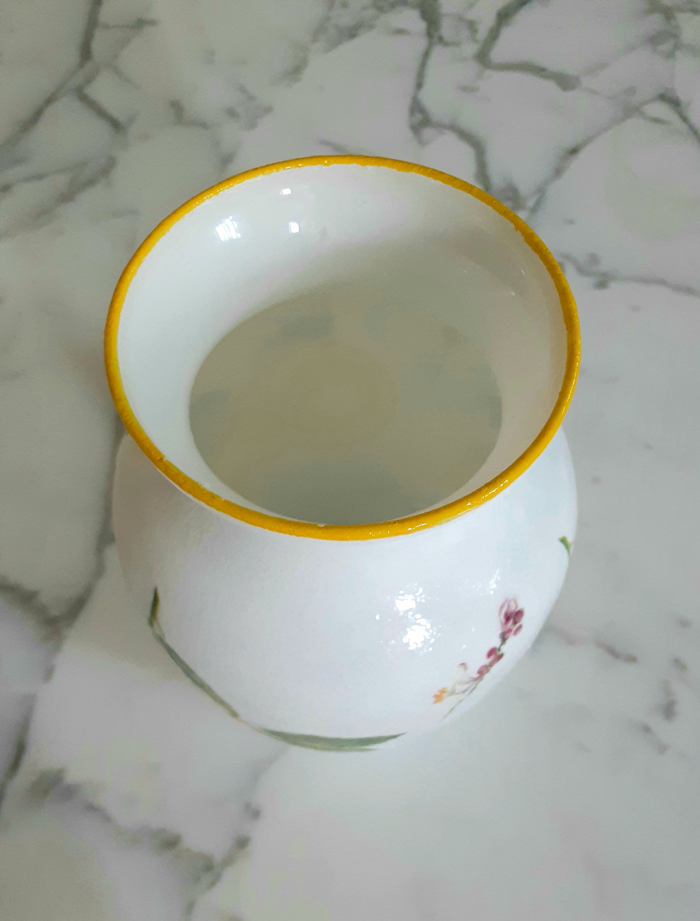 Lemon Vase Flower Vase Glass Vase Lemon Decor Lemons Etsy