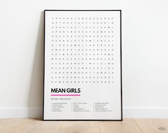 Mean Girls, Mean Girls Sweatshirt, Mean Girls Decor, Mean Girl