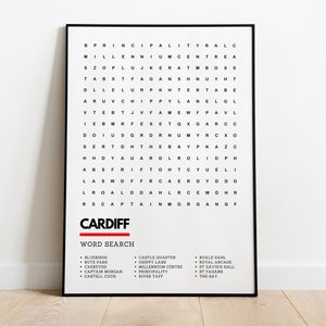 Cardiff City FC Crest Poster Officially Licensed Product A4 