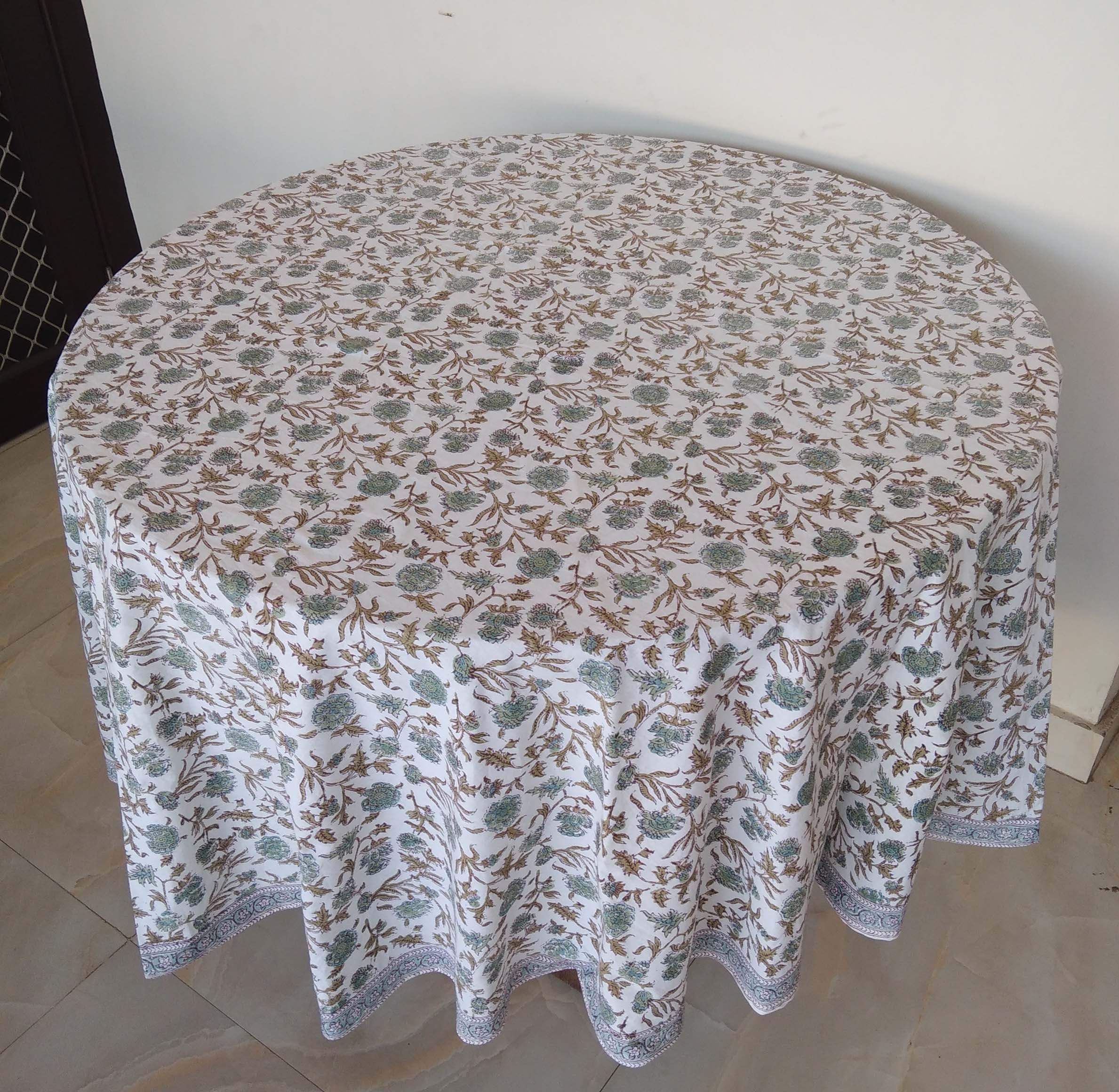 Nappe ronde Imprimée