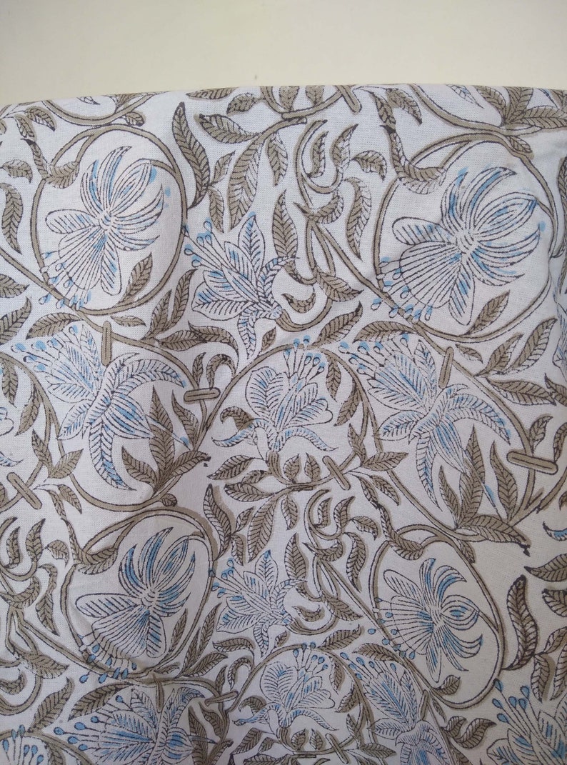 Indian Block Print Round Tablecloth Cotton Round Table Cover | Etsy
